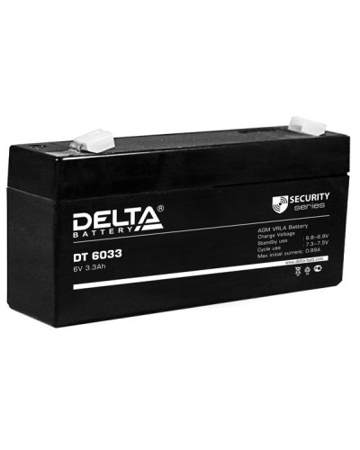 Delta DT 6033 (125мм). Аккумулятор герметичный свинцово-кислотный. Delta в Назрани