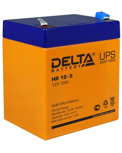 Delta HR 12-5. Аккумулятор герметичный свинцово-кислотный. Delta в Назрани
