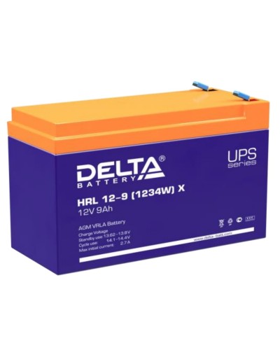 Delta HRL 12-9 X (1234W). Аккумулятор герметичный свинцово-кислотный. Delta в Назрани