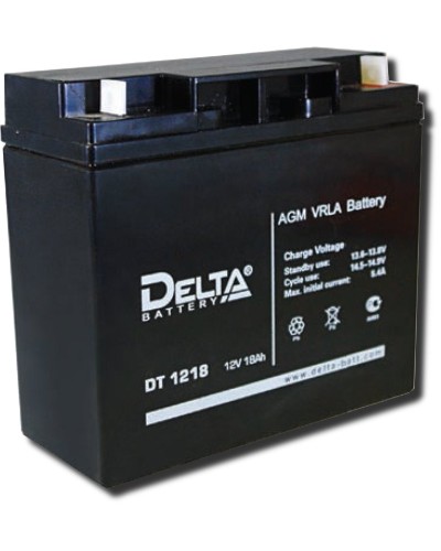 Delta DT 1218. Аккумулятор герметичный свинцово-кислотный. Delta в Назрани