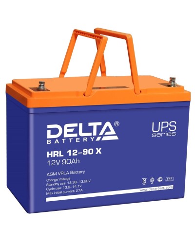 Delta HRL 12-90 X. Аккумулятор герметичный свинцово-кислотный. Delta в Назрани