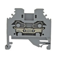 JXB-S-2.5 24А 2-проводная, серая (plc-jxb-s-2.5g). Колодка клеммная пружинная. EKF