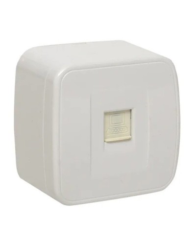 Минск Розетка RJ-45 1-местная ОП 1А (EGK01-035-10). Розетка RJ-45 1-местная ОП 1А. EKF в Назрани
