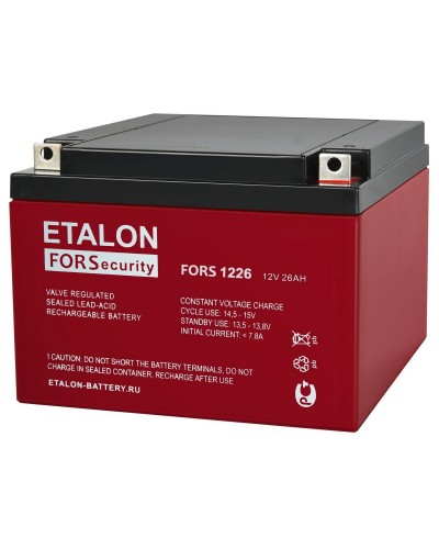 ETALON FORS 1226. Аккумулятор герметичный свинцово-кислотный. ETALON в Назрани