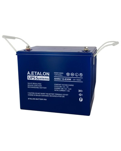 A.ETALON AHRX 12-630W (140). Аккумулятор герметичный свинцово-кислотный. ETALON в Назрани