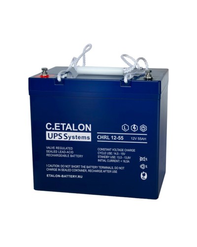 C.ETALON CHRL 12-55. Аккумулятор герметичный свинцово-кислотный. ETALON в Назрани