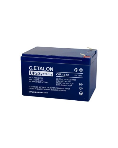 C.ETALON CHR 12-12. Аккумулятор герметичный свинцово-кислотный. ETALON в Назрани