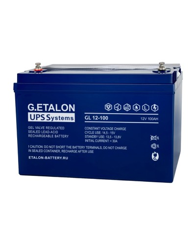 G.ETALON GL 12-100. Аккумулятор герметичный свинцово-кислотный. ETALON в Назрани