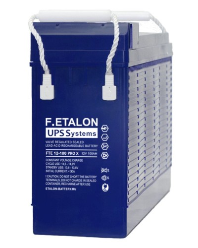 F.ETALON FTE 12-100 PRO X. Аккумулятор герметичный свинцово-кислотный. ETALON в Назрани