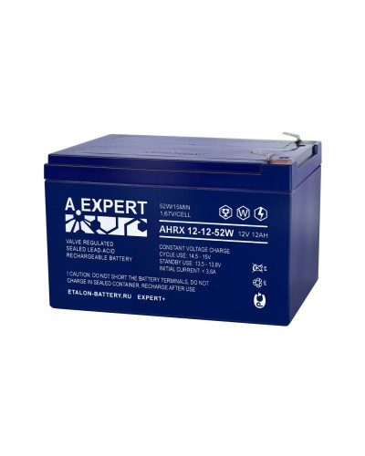 A.EXPERT AHRX 12-12-52W. Аккумулятор герметичный свинцово-кислотный. EXPERT в Назрани