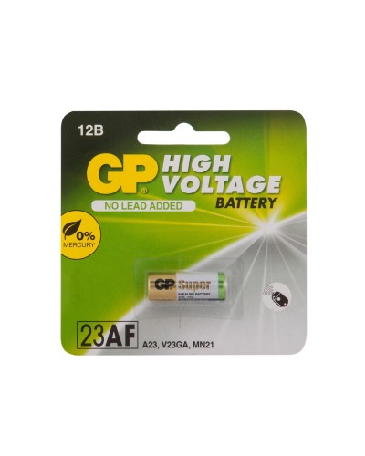 GP 23AF (GP 23AFRA-2F1), БЛИСТЕР. Высоковольтная батарейка 12В. GP Batteries в Назрани