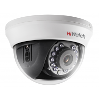 DS-T591(C) (2.8 mm). Бюджетная видеокамера мультиформатная купольная. HiWatch