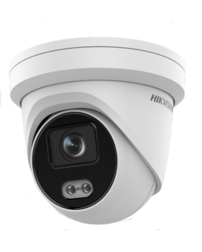 DS-2CD2327G2-LU(2.8mm). Профессиональная видеокамера IP купольная. Hikvision в Назрани