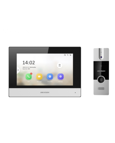 DS-KIS302-P. Комплект IP видеодомофона. Hikvision в Назрани