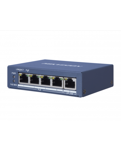 DS-3E0505P-E/M. Коммутатор с питанием POE. Hikvision в Назрани