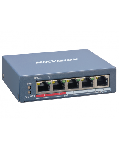 DS-3E1105P-EI. Коммутатор с POE. Hikvision в Назрани