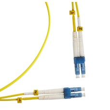 FC-D2-9-LC/UR-LC/UR-H-2M-LSZH-YL. Патч-корд волоконно-оптический LC/UPC-LC/UPC. Hyperline