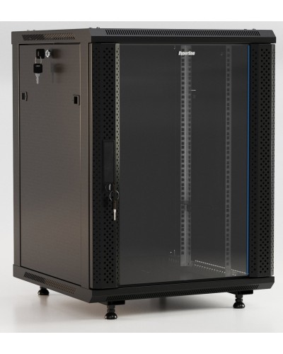 TWB-FC-1545-GP-RAL9004. Шкаф телекоммуникационный 19 настенный 15U. Hyperline в Назрани