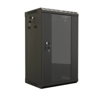 TDB-6U-GP-RAL9004. Шкаф телекоммуникационный 10 настенный, 6U. Hyperline