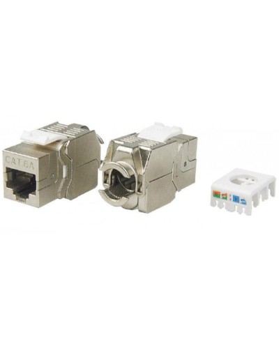 KJ8-8P8C-C6A-180-TLS-SH-F-WH. Вставка Keystone Jack RJ-45. Hyperline в Назрани