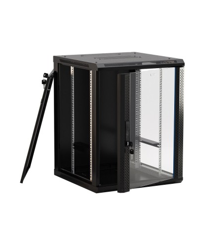TWB-0445-GP-RAL9004. Шкаф телекоммуникационный 19 настенный 4U. Hyperline в Назрани