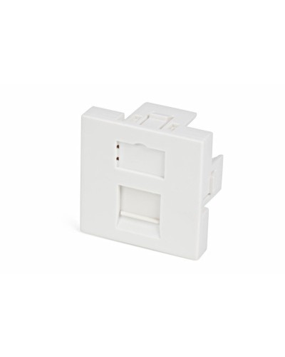 SIP2-1K-M45-45. Вставка 45х45 для 1 модуля формата Keystone Jack, со шторкой. Hyperline в Назрани