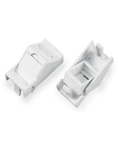 SIP2A-1K-M45-22.5. Вставка угловая 45x22.5 (аналог Mosaic) для 1 модуля формата Keystone Jack. Hyperline в Назрани