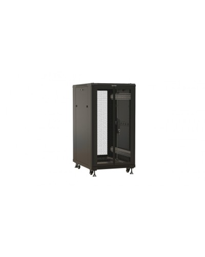 TTBR-2766-DD-RAL9004. Шкаф телекоммуникационный 19 напольный 27U. Hyperline в Назрани