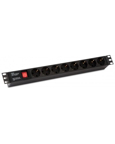 SHE19-8SH-S-IEC. Блок розеток 19. Hyperline в Назрани