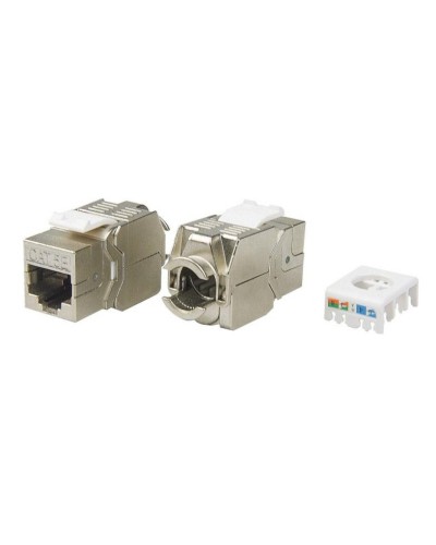 KJ8-8P8C-C5e-180-TLS-SH-F-WH. Вставка Keystone Jack RJ-45. Hyperline в Назрани