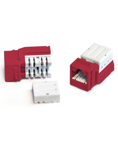 KJNE-8P8C-C5e-90-RD. Вставка Keystone Jack RJ-45. Hyperline в Назрани