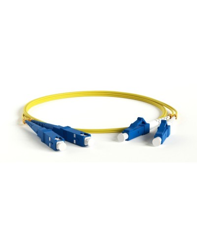 FC-D2-9A1-LC/UR-SC/UR-H-2M-LSZH-WH. Патч-корд волоконно-оптический LC-SC. Hyperline в Назрани