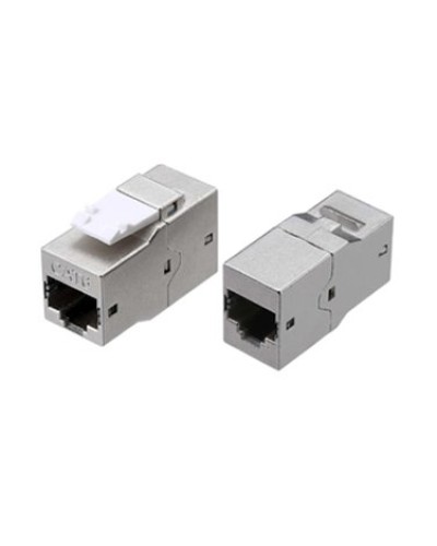 CA2-KJ-C6-SH-BK. Проходной адаптер. Hyperline в Назрани