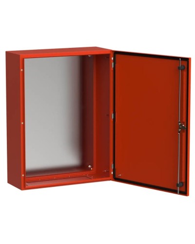 ЩМП-80.60.25 УХЛ1 IP66 RAL3020 TITAN 5 (TI5-13-N-080-060-025-66). Корпус металлический с монтажной платой. IEK в Назрани
