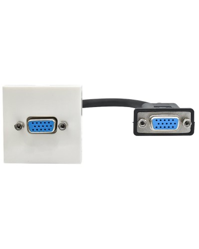 Розетка VGA M/M PRIMER РКМ-10-20-П белый IEK(PR-KK40D-RV-0-1-K01). Розетка. IEK в Назрани