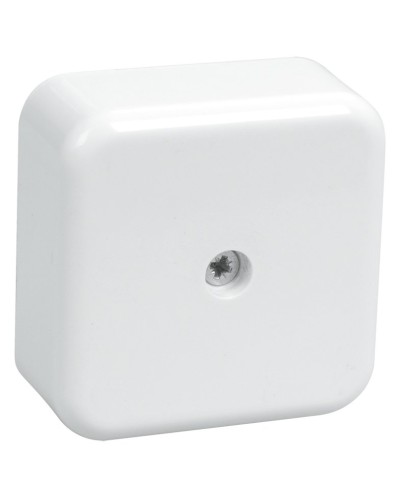 Коробка распаячная КМ41206-01 50х50х20 открытой проводки (4 клеммы 3 мм²) белая (UKO10-050-050-020-K01). Коробка распаячная безгалогенная (HF). IEK в Назрани