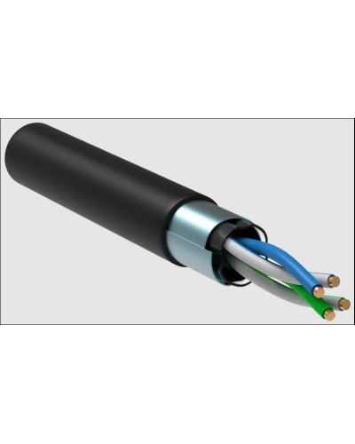 GENERICA U/UTP 5E 24AWG 2PR LDPE черный (BC3-C5E02-139-305-R-G). Кабель «витая пара» (LAN) для структурированных систем связи. IEK в Назрани