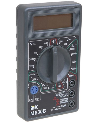 Мультиметр цифровой Universal M830B (TMD-2B-830). Мультиметр цифровой. IEK в Назрани