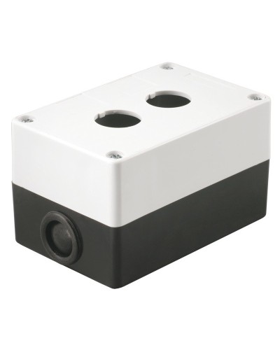 Корпус КП102 для кнопок 2 места белый (BKP10-2-K01). Корпус для кнопочных постов. IEK в Назрани