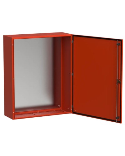 ЩМП-100.80.30 УХЛ1 IP66 RAL3020 TITAN 5 (TI5-13-N-100-080-030-66). Корпус металлический с монтажной платой. IEK в Назрани