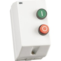 Контактор КМИ11860 18А в оболочке Ue=220В/АС3 IP54 (KKM16-018-220-00). Контактор. IEK