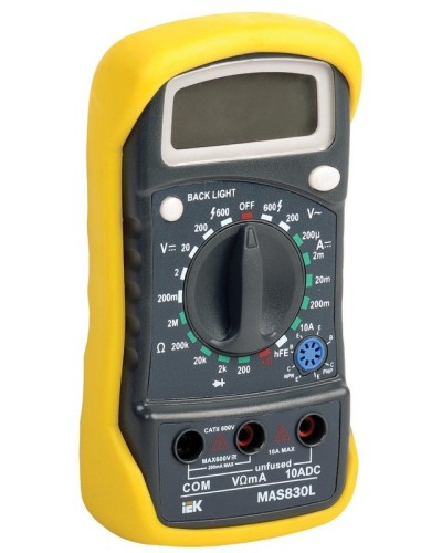 Мультиметр цифровой Master MAS830L (TMD-3L-830). Мультиметр цифровой. IEK в Назрани