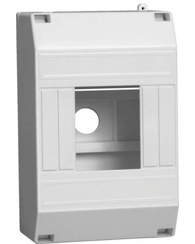 Корпус пластиковый КМПн 1/4 IP20 белый (MKP31-N-04-30-135). Щиток модульный без дверцы, настенный. IEK в Назрани