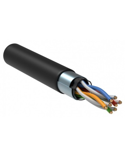 GENERICA F/UTP кат.5E 24AWG 4 пары LDPE черный (BC3-C5E04-339-305-R-G). Кабель «витая пара» (LAN) для структурированных систем связи. IEK в Назрани