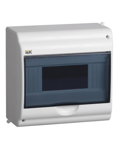 Корпус пластиковый КМПн 2/9-2 IP31 белый KREPTA 3 (MKP42-N-09-31-02). Щиток модульный с прозрачной дверцей, настенный. IEK в Назрани
