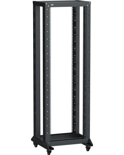 LF05-20U66-2RM. Стойка 2-рамная на рол. 20U 600х600мм черная. ITK в Назрани