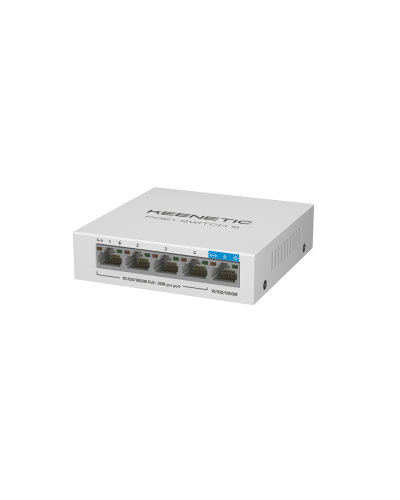 Keenetic KN-4610 (L2) 5х1Гбит/с 4PoE+ 60W. Коммутатор с PoE. KEENETIC в Назрани