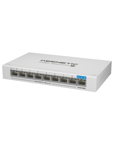 Keenetic KN-4710 (L2) 9х1Гбит/с 8PoE+ 120W. Коммутатор с PoE. KEENETIC в Назрани