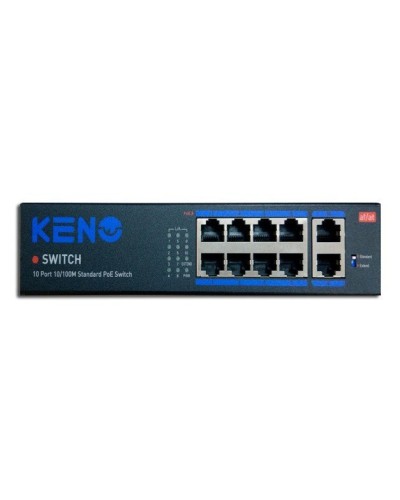 KN-SW802POE+. Коммутатор с питанием по PoE. KENO в Назрани
