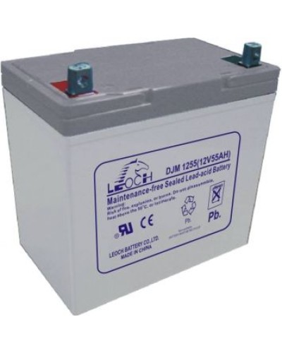 LEOCH DJM 1255. Аккумулятор герметичный свинцово-кислотный. LEOCH в Назрани